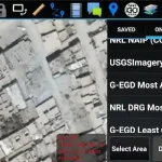واجهة تطبيق ATAK تعرض خريطة حديثة عالية الدقة مع أدوات تحديد المواقع والملاحة ضمن مقال يشرح تنزيل برنامج اتاك للخرائط على أندرويد وآيفون.