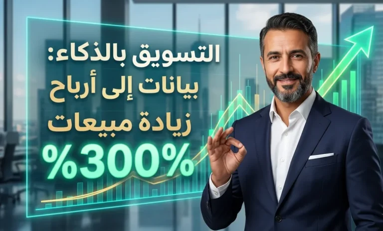 التسويق بالذكاء الاصطناعي: خطوات عملية لزيادة المبيعات