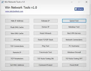 أداة Win Network Tools
