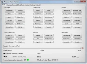 تحميل برنامج Windows Repair Toolbox آخر اصدار لإصلاح الويندوز