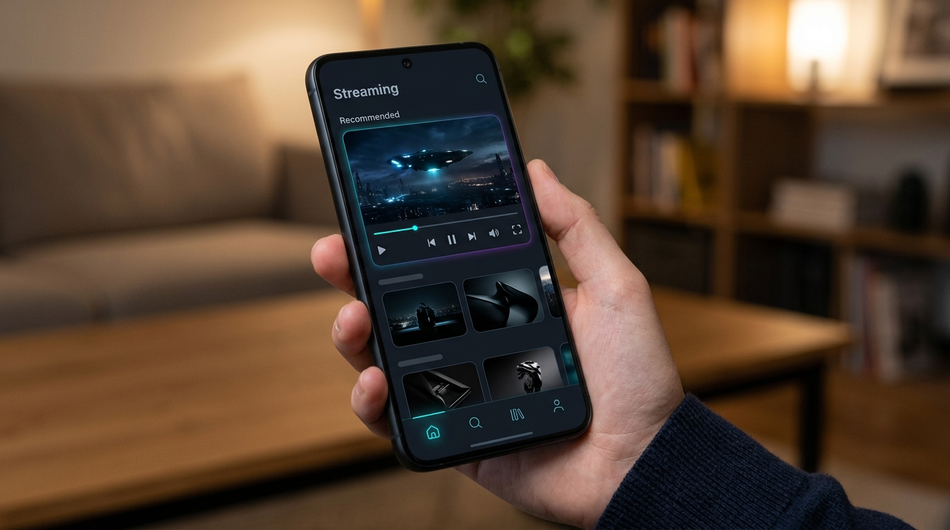 واجهة تطبيق NewPipe للاندرويد لتشغيل الفيديوهات بدون إعلانات