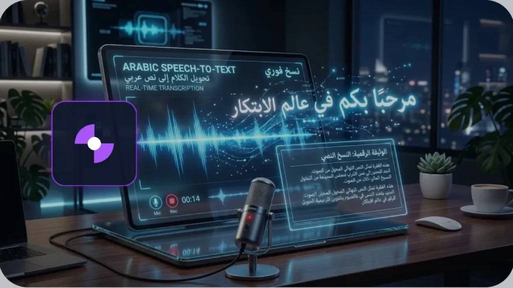 أفضل تطبيقات تحويل الصوت إلى نص عربي بدقة عالية للمحاضرات والصوتيات بدقة عالية